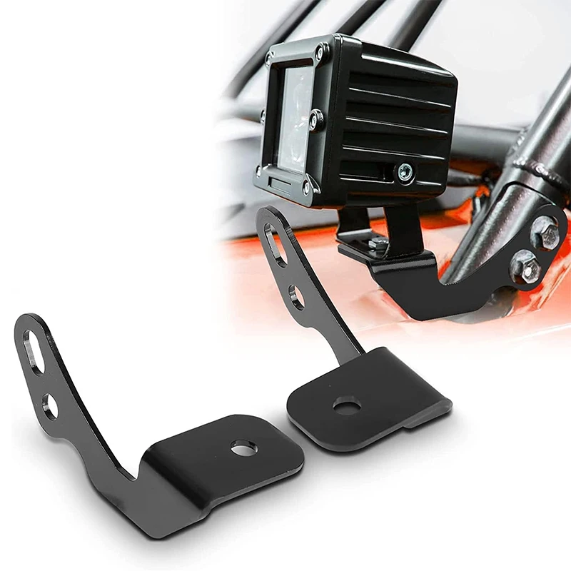 

1 пара универсальных держателей указателя поворота для мотоцикла, металлические зажимы для перемещения вилки, крепление для лампы, кронштейн, аксессуары для мотоциклов