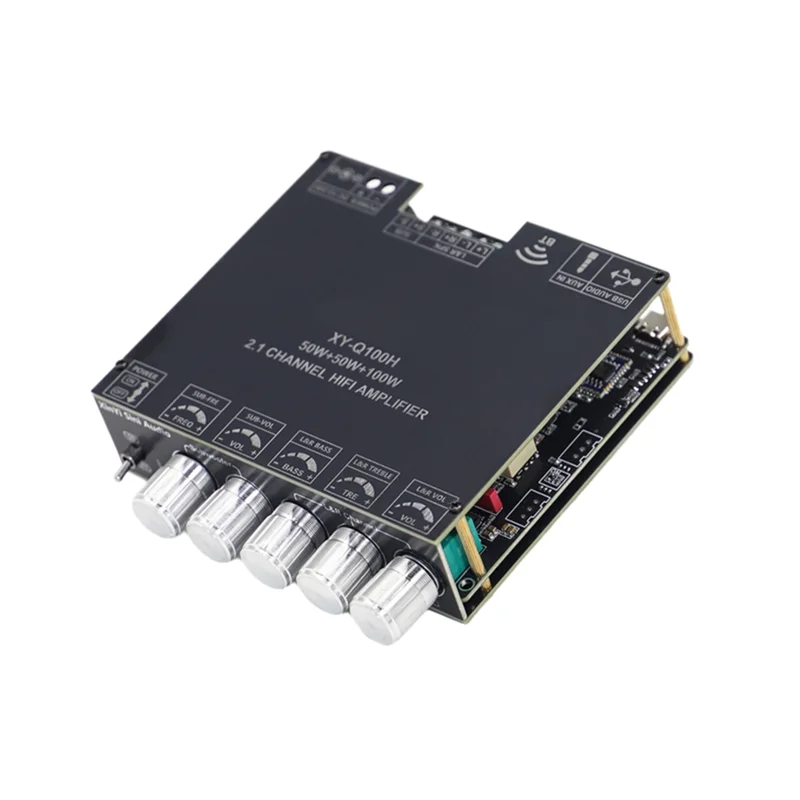【FAST-SALE】Q100H High-Power Bluetooth Digital Sound Amplifier Board 2.1 Channel Subwoofer 50Wx2+ 100W TPA3116 Power Amplifier Sp