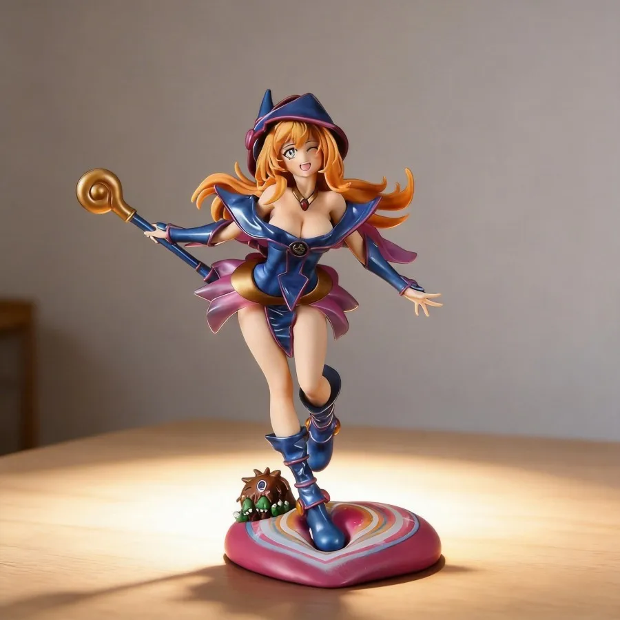 

Yu-Gi-Oh! Dark Magician Girl Figure Ver.2.0 Duel Monsters Anime Girl Desktop Decoration Gift 28cm
