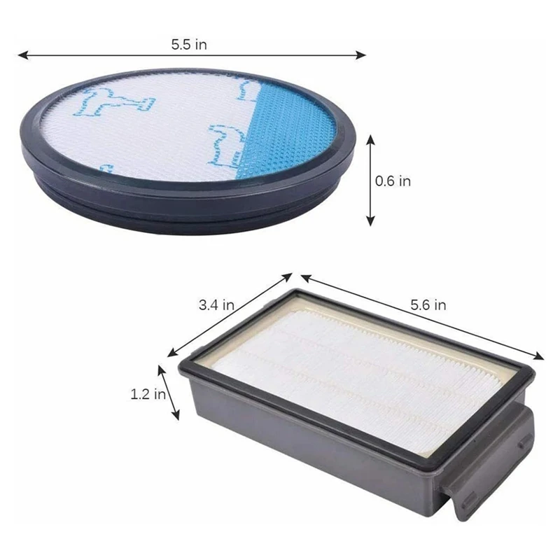 Kit de filtres pour aspirateur Rowenta Compact Power Imagonic, filtre de protection moteur Lamo. org, ROino 31EA, 4 pièces