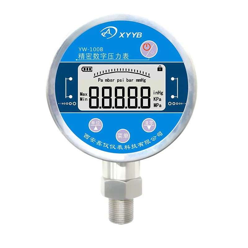 

High Quality Precision Manometer Air Class 0.02 Standard Accuracy 0.02%FS Digital Vacuum Pressure Gauge