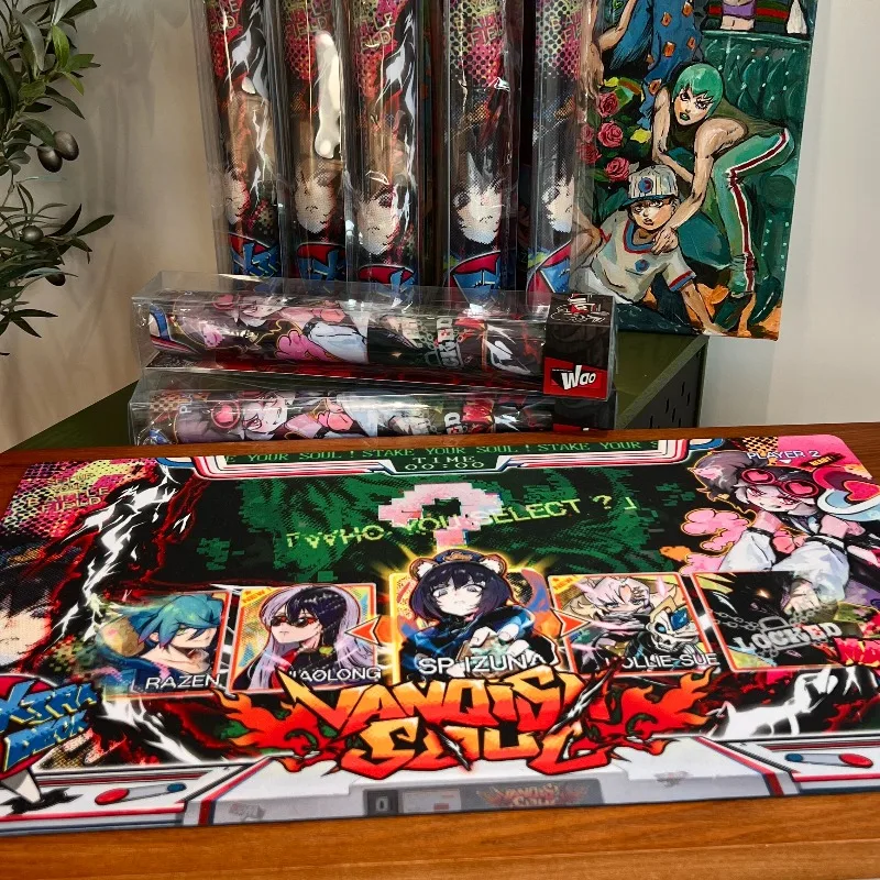 Yu-Gi-Oh! Clown Clan New Face 600x350mm Trading Card Playmat Clown Clan Meteor 2mmNoSeamEdge Battle Rubber Board Game Mat Toy view 3