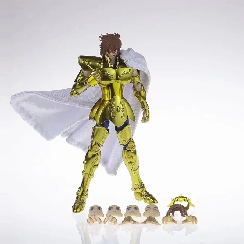 

In stock JM.MST model Saint Seiya Mythical Cloth EX Xuanyuan Yuer Leo/Lion Gold Lost Canvas/LC Zodiac Knight Action Figure