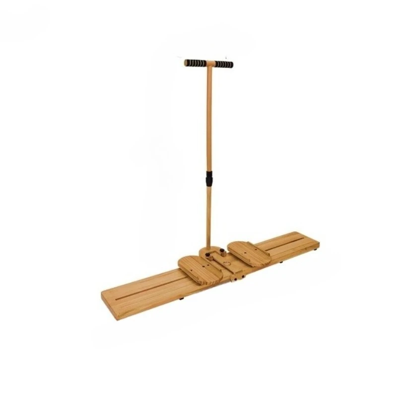 

Машина для ног из цельного дерева, лыжная машина, послеродовой тренажер для мышц тазового пола, тонкие ноги, подтяжка бедер, потеря веса, формирование, складной