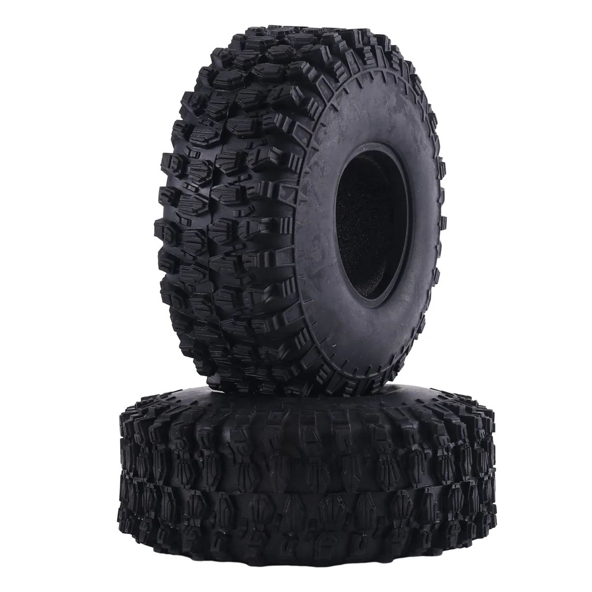 4 шт., 120 мм, 1,9 резиновая шина для 1/10 RC гусеничного автомобиля TRX4 D90 Axial SCX10 II III Wraith Redcat MST