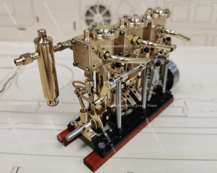 Three Cylinder Steam Engine High Torque Model Marine Engine for Steam Boat