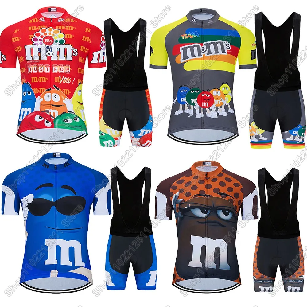 

2025 мультфильм аниме популярный комплект велосипедного трикотажа забавная одежда для велосипеда рубашки для шоссейного велосипеда костюм велосипедные нагрудники шорты MTB Ropa Maillot