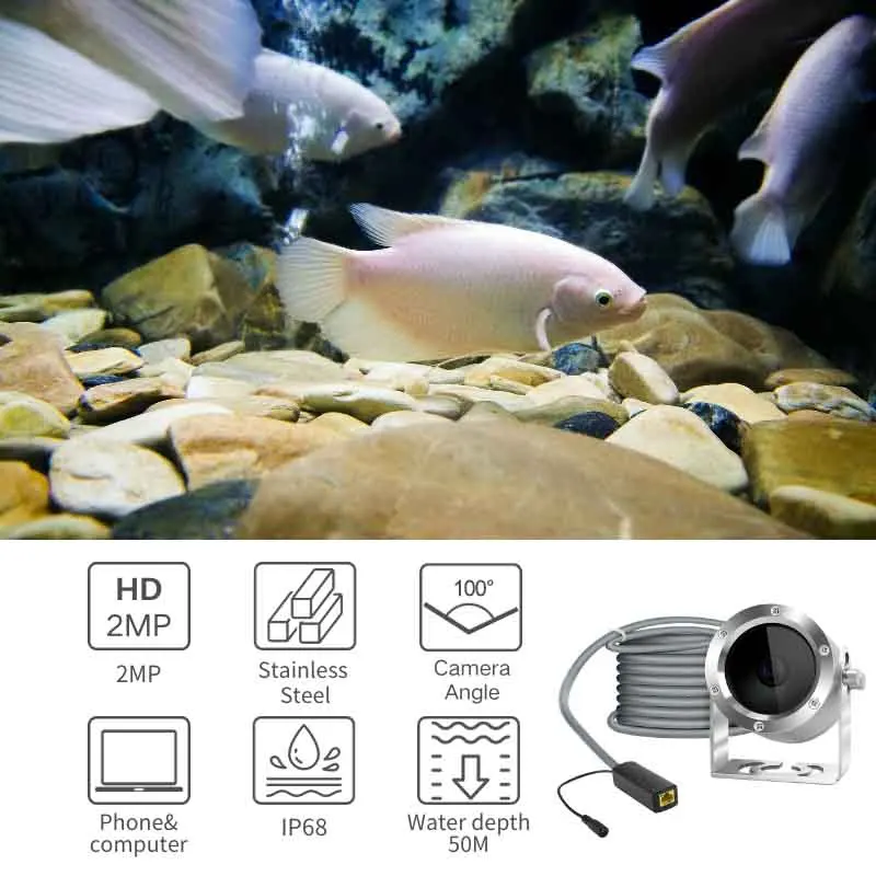 Barlus Fish Tank Camera was underwater Camera Manual Control