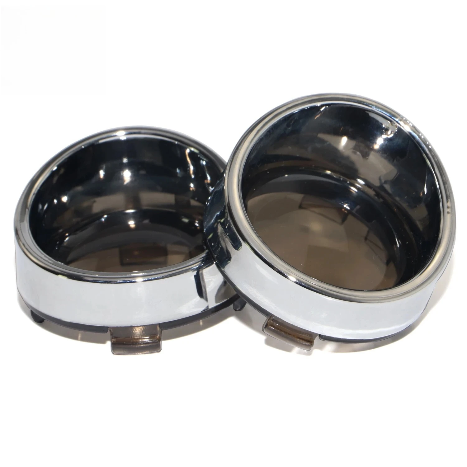 Motorcycle For Harley Sportster XL883 XL1200 Softail Fat Boy Turn Signal light Bezels Lens Cover Visor Trim Rings Chrome Smoke