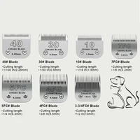 Cuchilla desmontable profesional para el cuidado de perros, Compatible con cortaúñas de animales Andis/Oster A5/Wahl KM Series