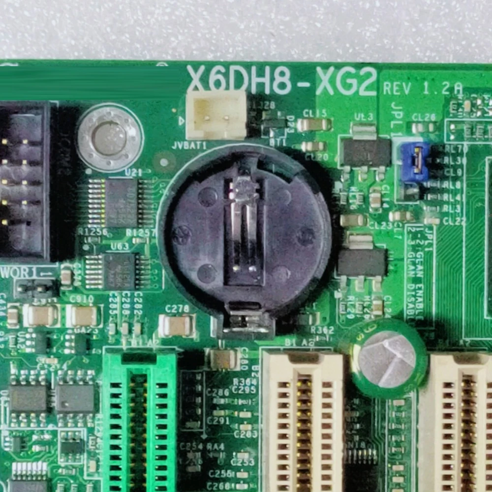 

X6DH8-XG2 800, внешняя частота серверной материнской платы E7520, чип