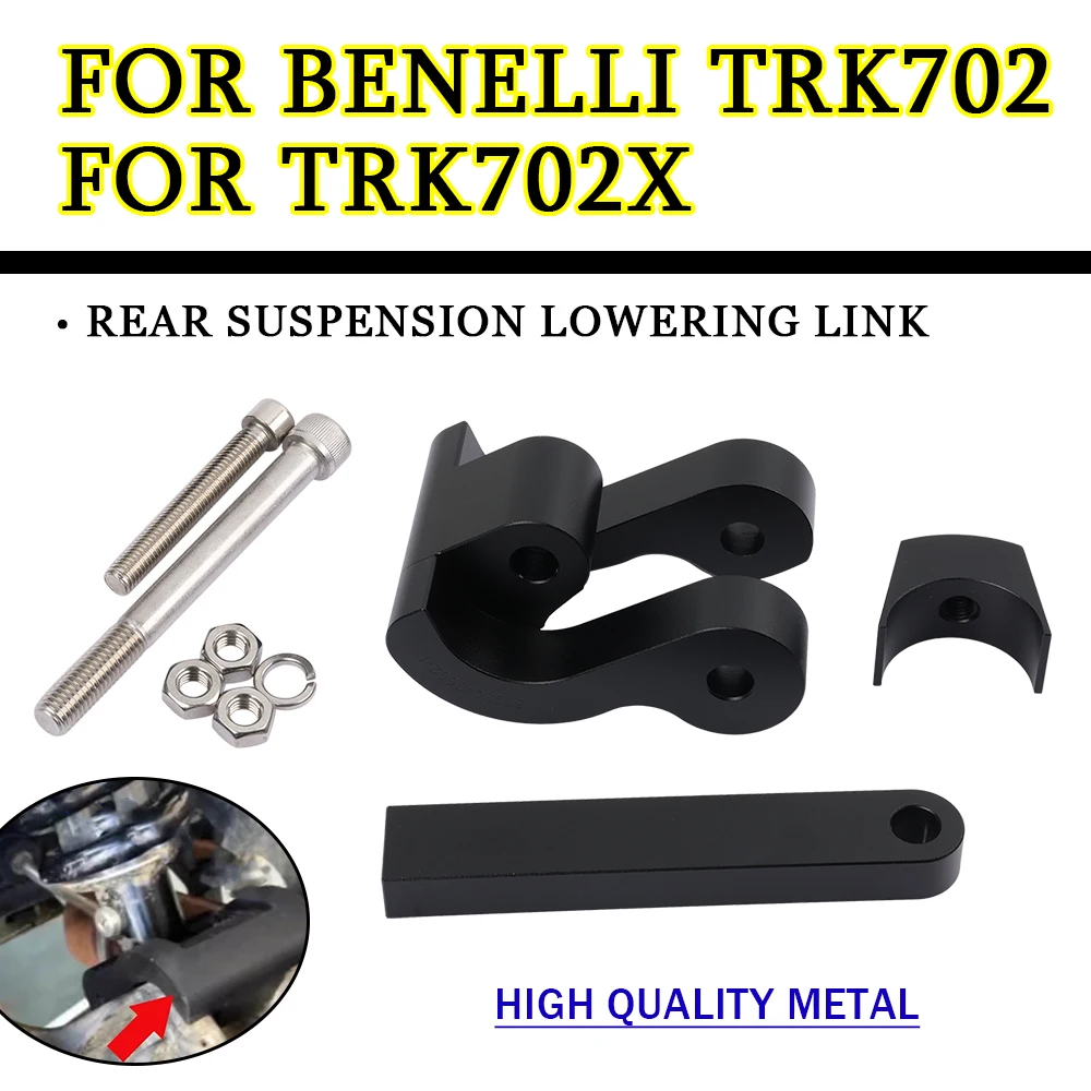 

For Benelli TRK702X TRK702 X TRK 702X TRK 702 X 2024 Motorcycle Rear Suspension Shock Absorber Adjuster Lowering Links Lever