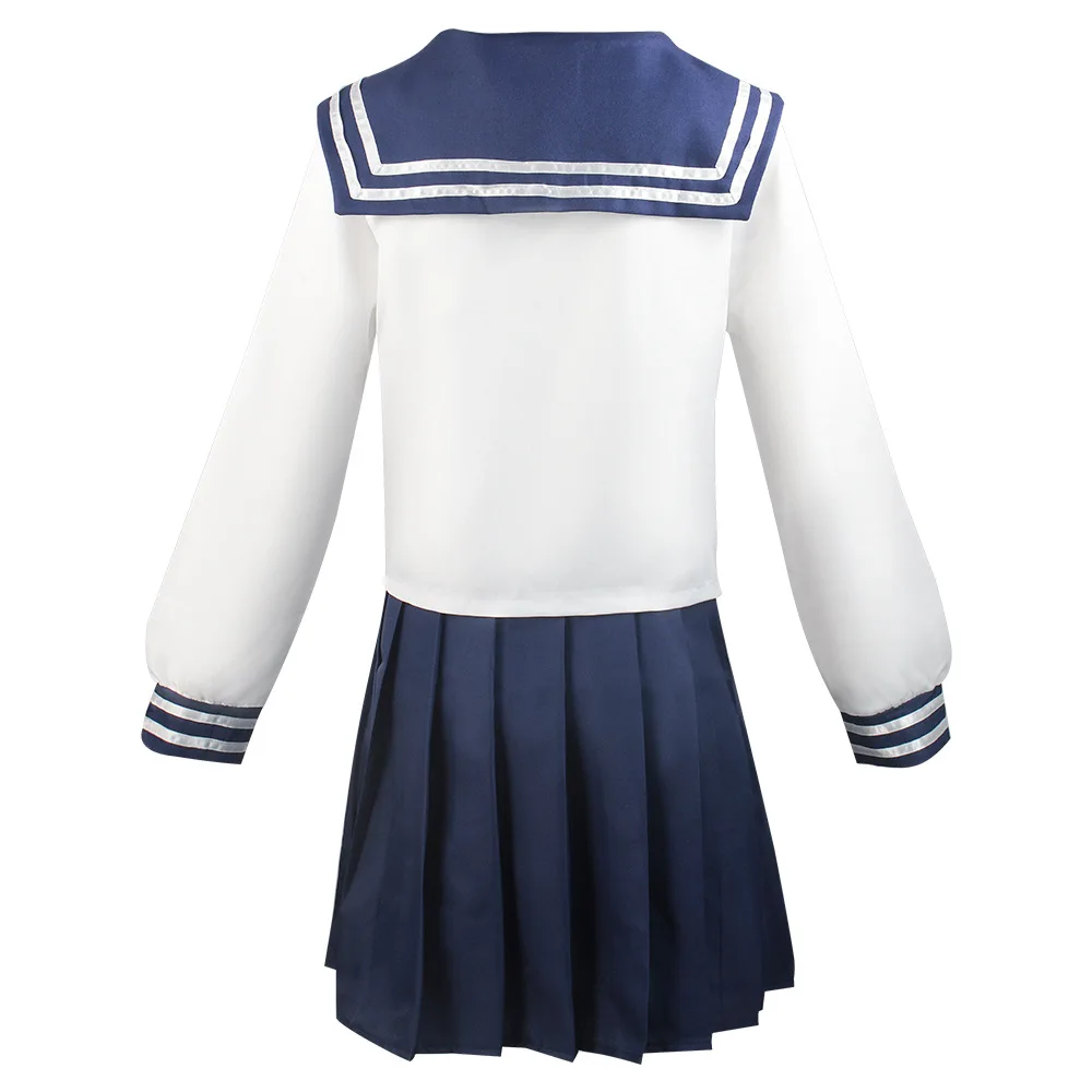 IN STOCK Anime Amanai Riko Cosplay Sailor JK Suit Dress Outfit Uniform Sets Halloween Women Girls Costume view 4