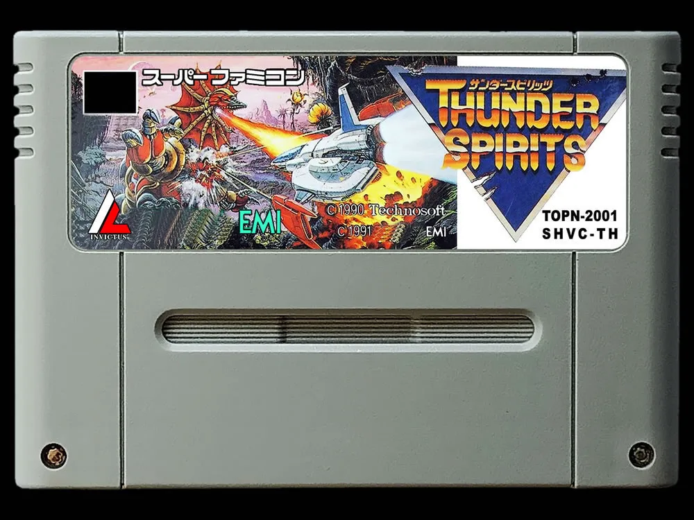 

game cards : Thunder Spirits ( Japanese NTSC Version!! )