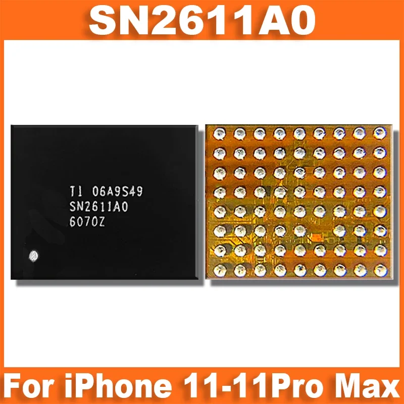 10Pcs SN2611A0 New Original U3300 For iPhone 11 11Pro 11ProMax TIGRIS T1 USB Charging IC Chip BGA Charger IC