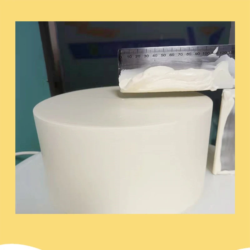 Semi-automatic butter smoothing machine baking and cake shop buttering machine equipment 4-12 inch cake creaming equipment