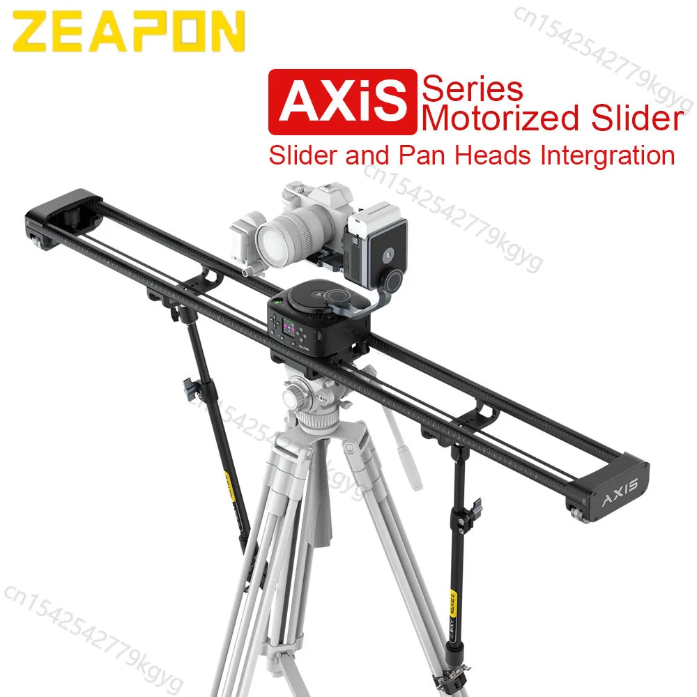 Zeapon AXIS 80 Pro 100 Pro 120 Pro Pan Heads Multi-axis Motorized Slider Carbon Fiber Camera Slide LCD Screen Photography