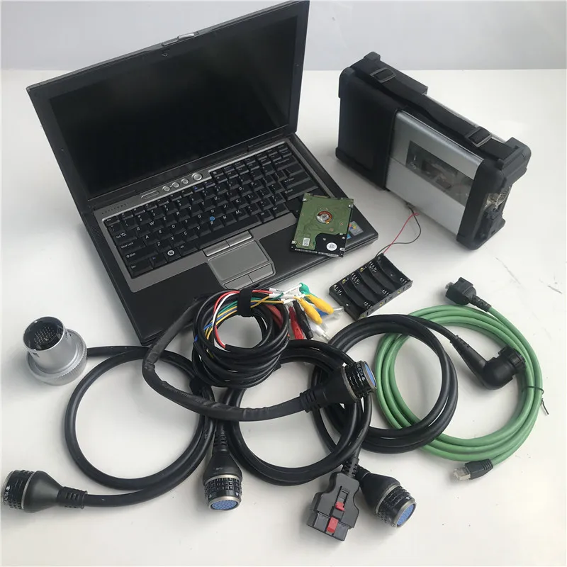 2024.12V software MB star c5 sd connect Wifi Multiplexer xtry/dsa/wis/epc Compact 5 with D630 90% New laptop car diagnosis