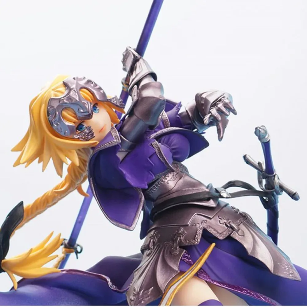 Fate/Apocrypha Jeanne D Arc Figurka akcji Anime Joan of Arc Flaga Model Lalki Dekoracja PVC Figurka akcji Figurki anime Zabawka dla dzieci