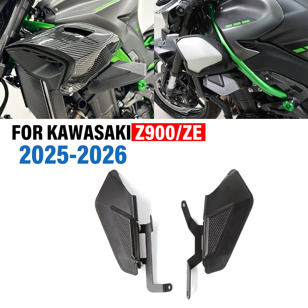 

Motorcycle Side Fixed Winglet FOR KAWASAKI Z 900 Z900 SE 2025 2026 Downforce Naked Spoilers Aerodynamic Wing Winglet Accessories