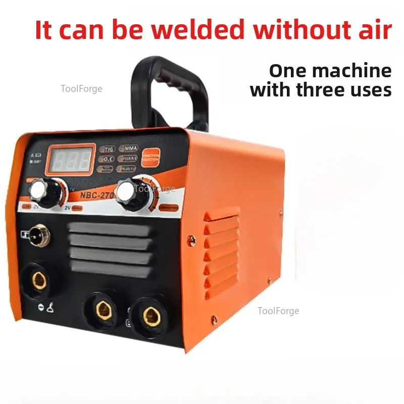 MIG-250 Gas Free Two Protection Welding Machine 3-in-1 US Standard 110V Integrated Machine Household 220V