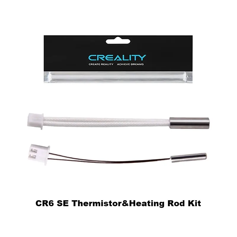 

Комплект нагревательной трубки с термистором 24В 40Вт 3x15мм для хотэнда 3D-принтера CR-6 SE: быстрый нагрев, стабильное измерение температуры, замена