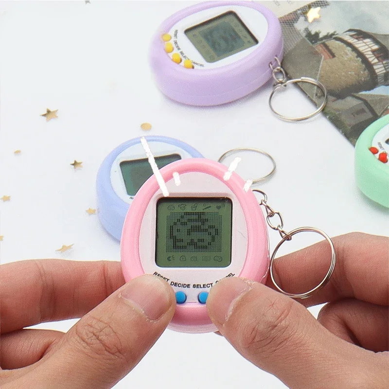 

1 Pcs Novelty Funny Electronic Pet Game Machine Handheld Game Toys Fun Pet Machine Small Toys Children's Birthday Gifts