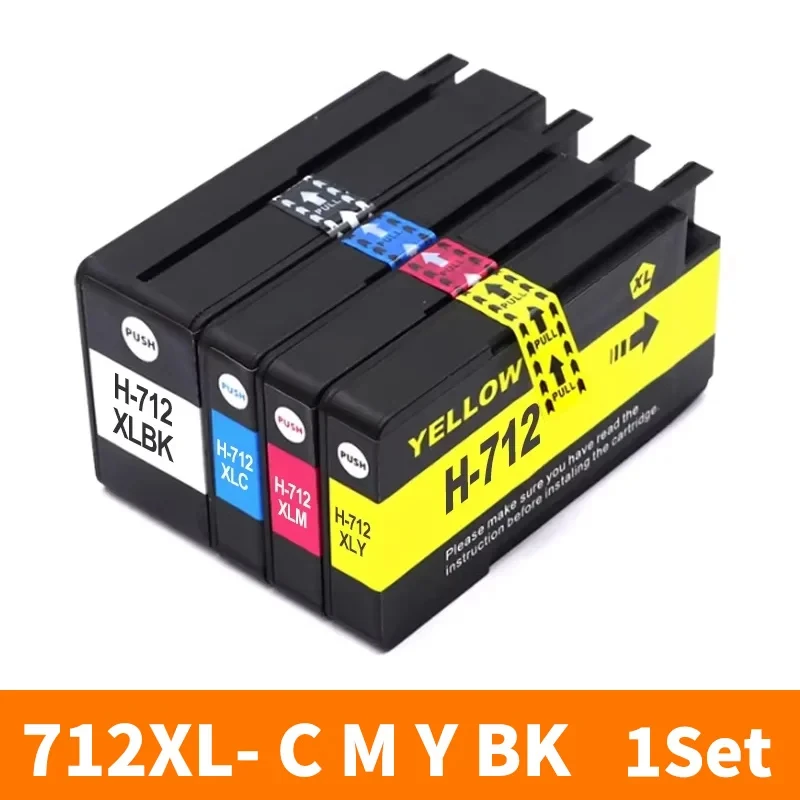 

712XL 3ED71A 3ED67A Совместимый струйный картридж для HP712 для HP DesignJet T210 T230 T250 T630 T650 картридж для принтера