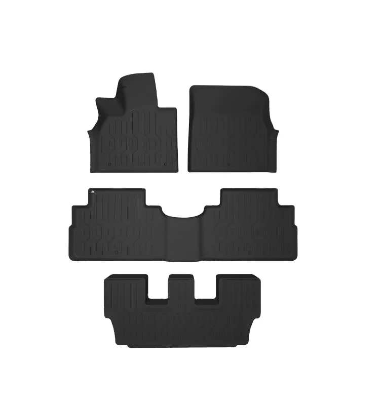 

3D TPV Rubber Best Quality Car Floor Mat Anti slip Anti Scratch Fireproofing for HYUNDAI PALISADE 2023+
