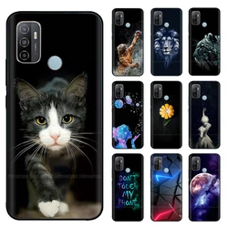 For Oppo A53 Case A53s Soft TPU Phone Back Case for OPPO A53S A32 OPPOA53 A 53 Cases Soft Silicone Bumper Shockproof Shell Cover