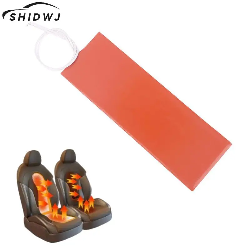 12V Flexible Waterproof Silicon Heater Pad Wire Heater Engine Block Oil Pan Hydraulic Tank Heating Plate Mat 10W