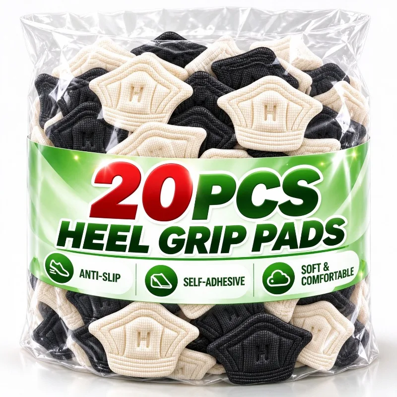2/20PCS Heel Insoles for Shoes Patch Heel Pads for Sport Shoes Adjustable Size Feet Pad Insole Shoe Heel Protector Back Sticker