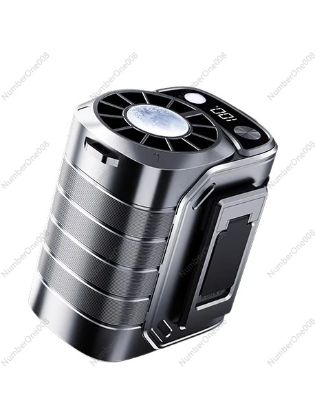 

Portable Waist Fan with USB Charging Long Battery Life and Clamp Design for Outdoor Construction and Summer Use