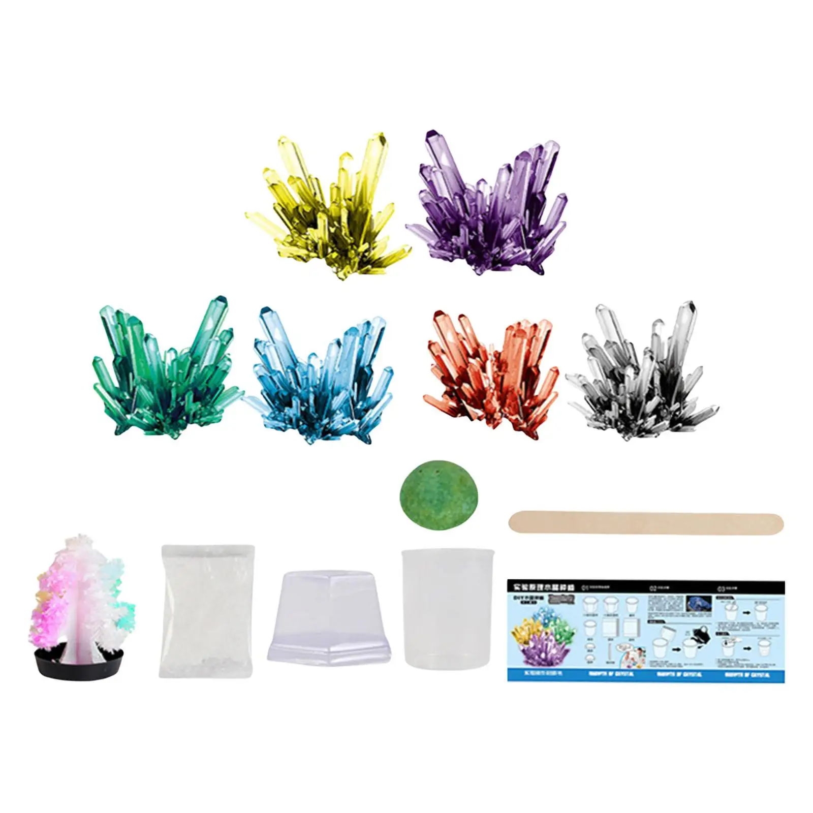 Crystal Growing Crystal Learning Educational Experiments Rock