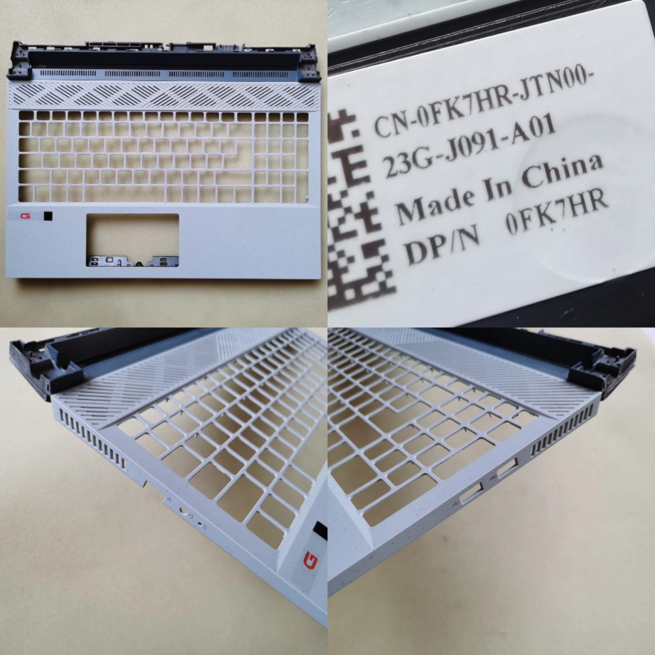 

New laptop upper case base cover palmrest for Dell G15 5510 5511 5515 0FK7HR