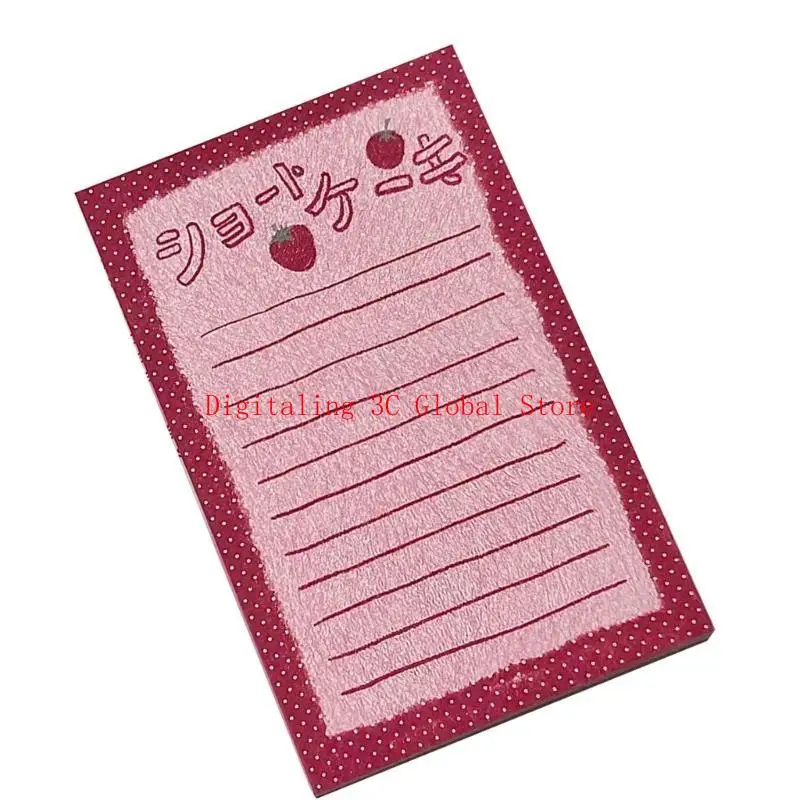 Корейские стили Sticky Note Strawberry Memo Pad Pab