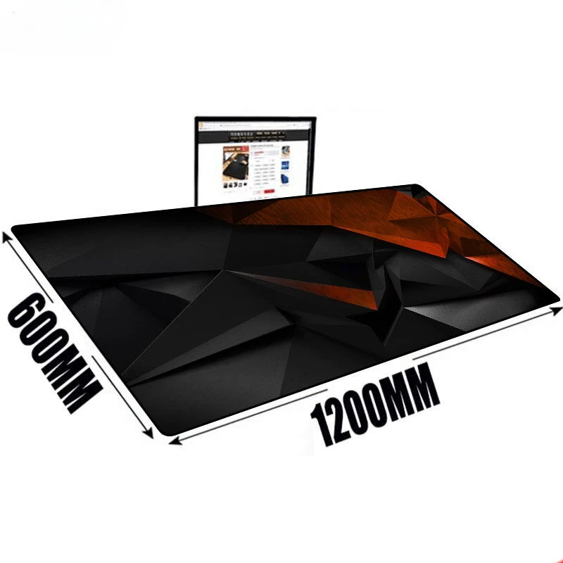 

Geometry Mouse Pad Extended Pad 140X70cm Anti-slip Computer Mat Pc Gemer Desk Mat Keyboards Mouse Mat Gaming Room Decoration