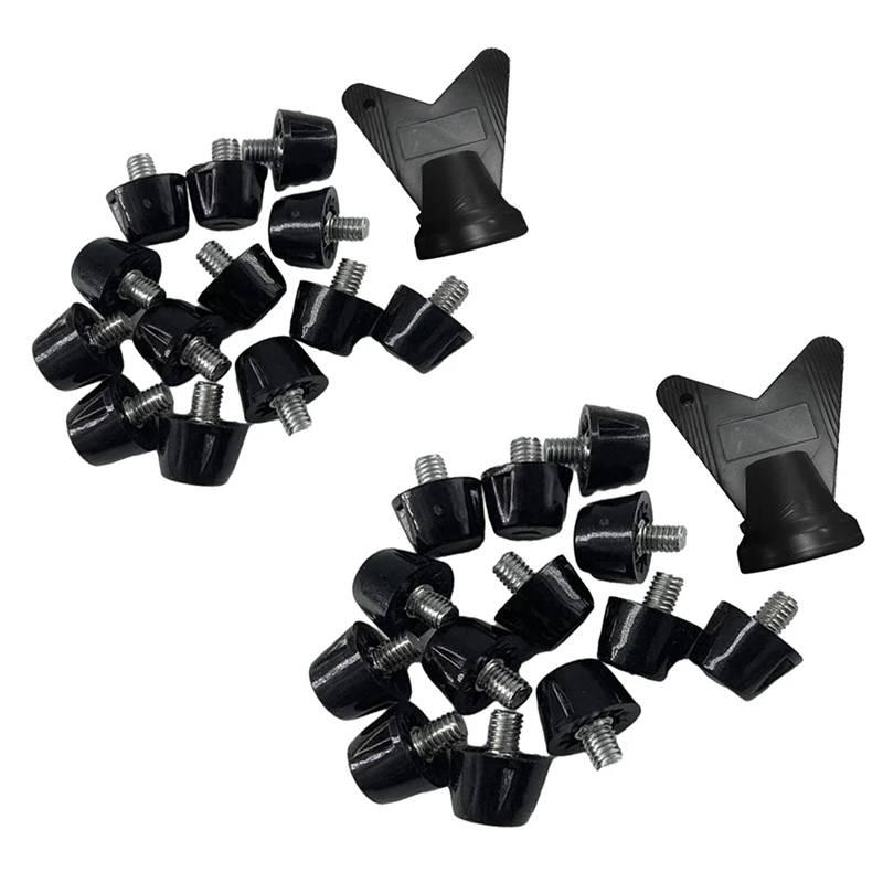 

12 PCS Football Boot Spikes Professional Soccer Boot Cleats M5 Replacement Studs With Wrench Track Shoes Spikes