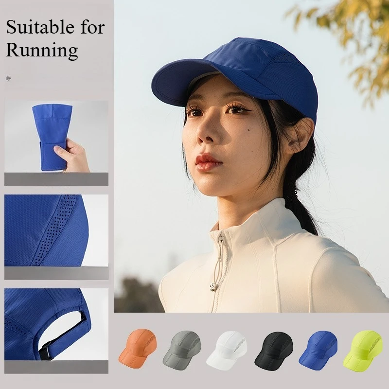 

Foldable, lightweight, breathable, and unnoticeable running cap
