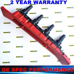 Ignition Coil Pack Cassette for 1990-2000 Saab 9-3 900 9000 2.0L 2.3L Turbo 9178955 NP-SB422IC, 55561132, 30561206, UF422