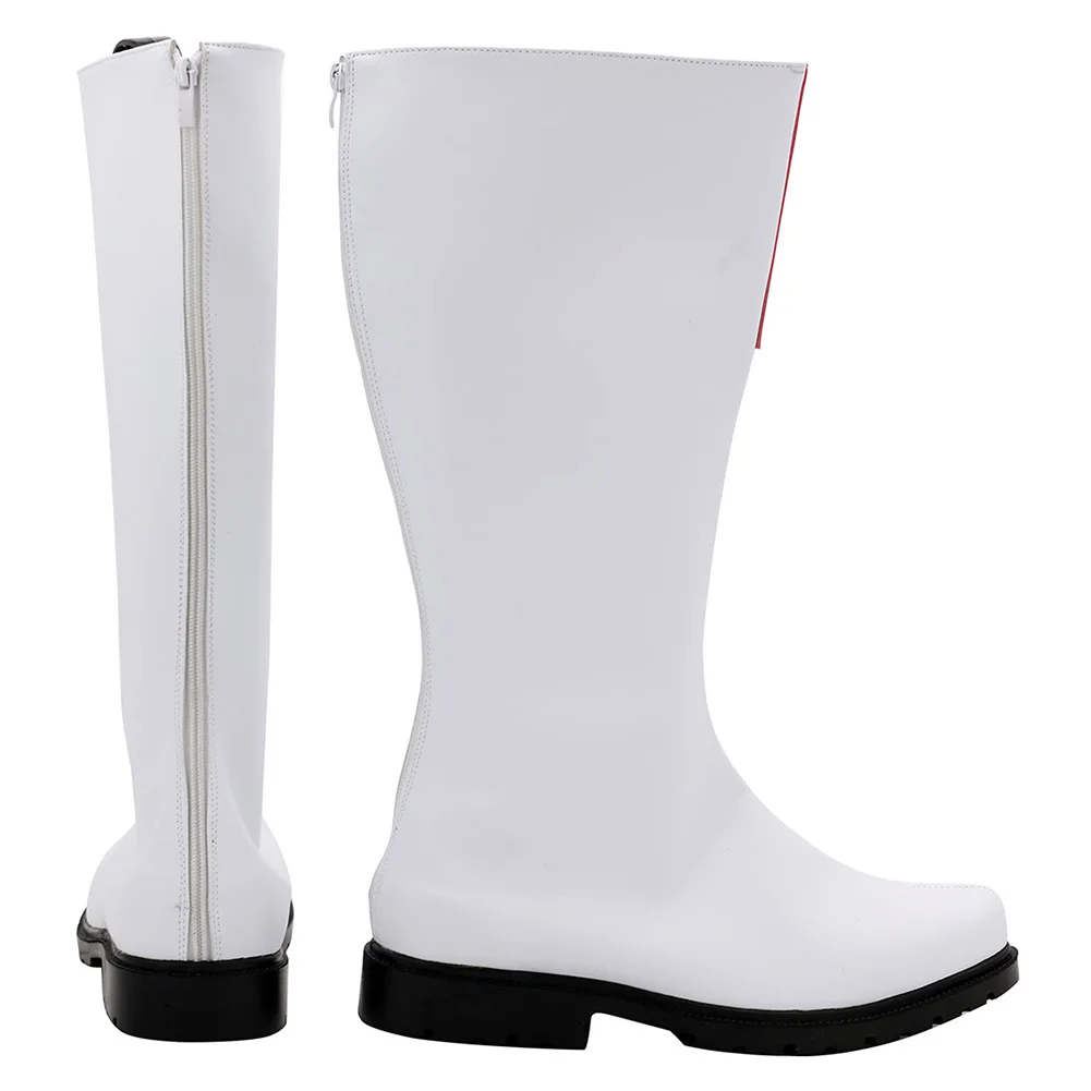 Mark Grayson Invincibile Omni Man Cosplay Fantasy Scarpe Stivali Costume Travestimento Maschio Adulto Carnevale di Halloween Puntelli su misura