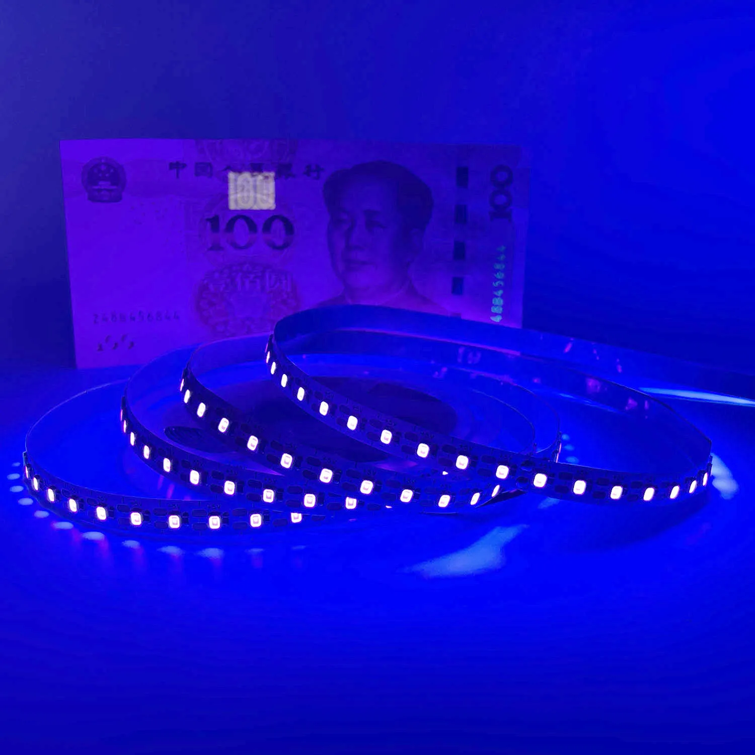 UV LED Strip Light 5V/12V/24V Waterproof 3528/5050SMD Purple Ribbon Ultraviolet Rope Tape for DJ Fluorescence 1m 2m 3m 4m 5m