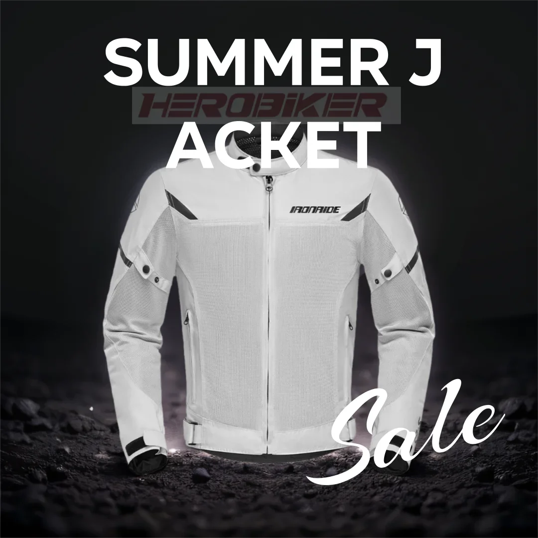 Motorcycle Summer Jacket Breathable And Comfortable For Outdoor Riding