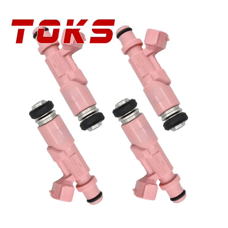 

4pcs 23209-79135 Fuel Injector 23250-75080 fit for Toyota 3RZ Domineering RZJ120 TACOMA 2.4L 4RUNNER 2.7L 1998-2004