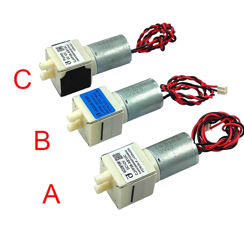 

CONJOIN CJVP28-AB12C Mini DC 12V Vacuum Pump Micro 370 Motor Air Suction Pump Negative Pressure Pump DIY Robot Sweeper Cleaner