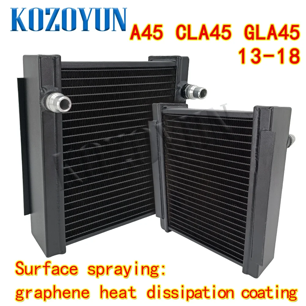 Aluminium Charge cooler Radiator for AMG W176 A45 C117 CLA45 X156 GLA45 13-18