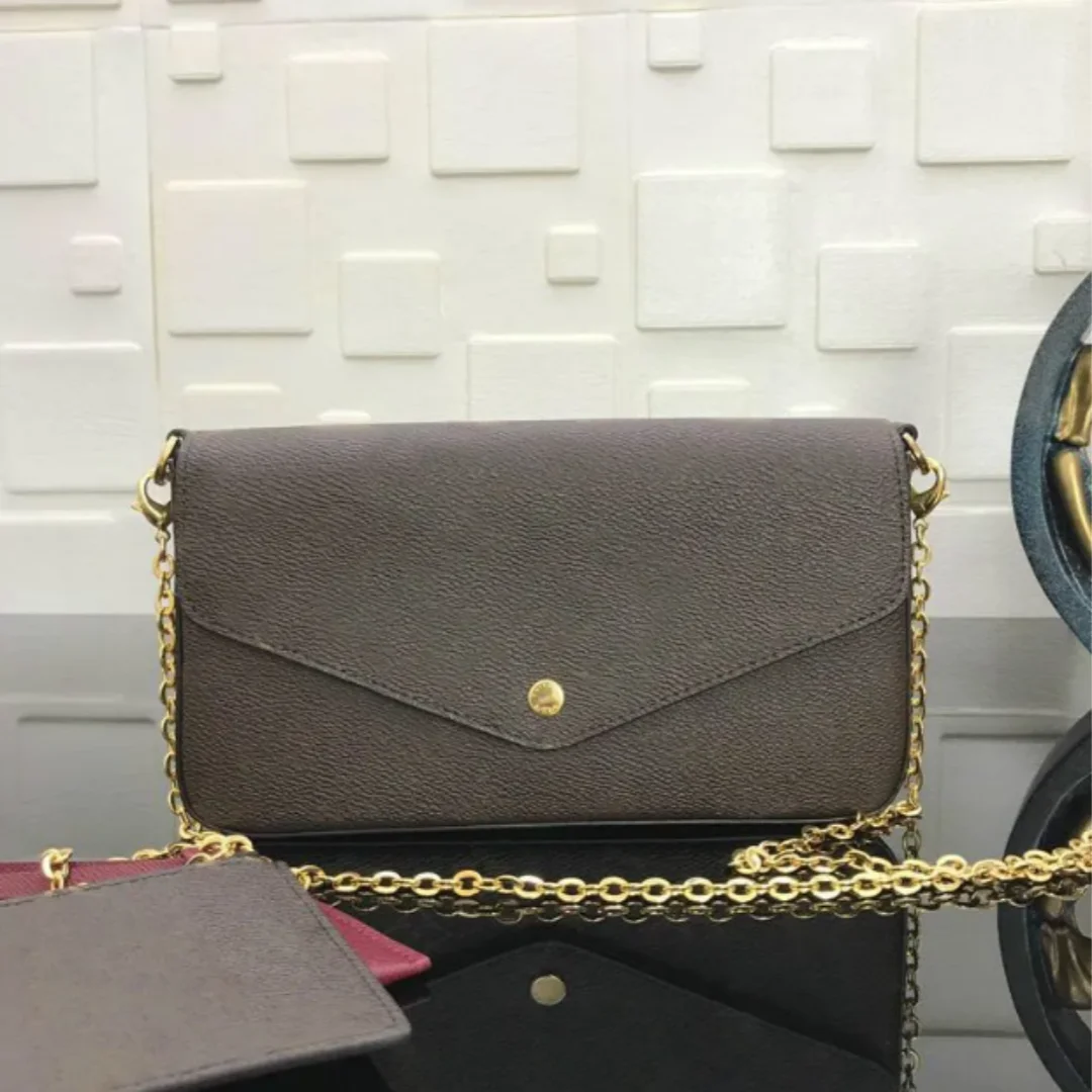 Elegante bolso de hombro para mujer, bolso de mano de diseñador, bolso cruzado pequeño con cadena de Boutique, mochila informal, monedero, bolso de mano