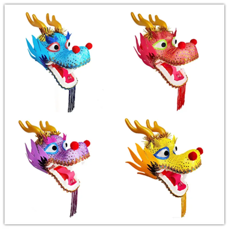 

200 Gram Plastic Children's Dragon Dance Head Workout Dance Practice Accessories Broken-proof