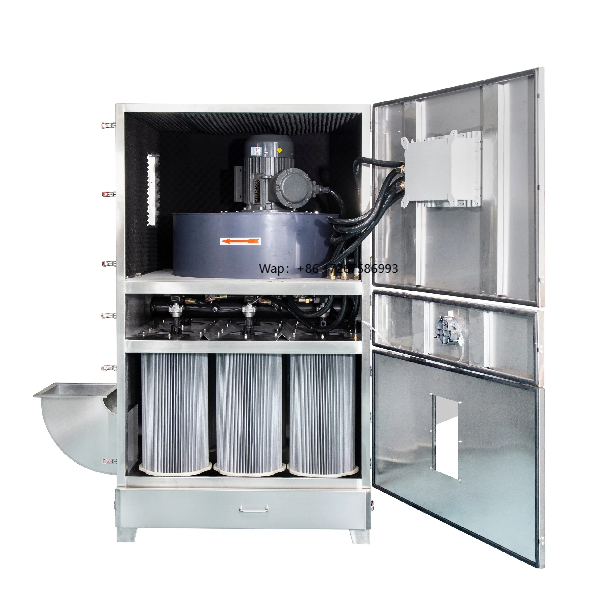 Corrosion-Resistant Finish Dust Collector Eco Friendly Industrial Dust Collector for Milk Sugar