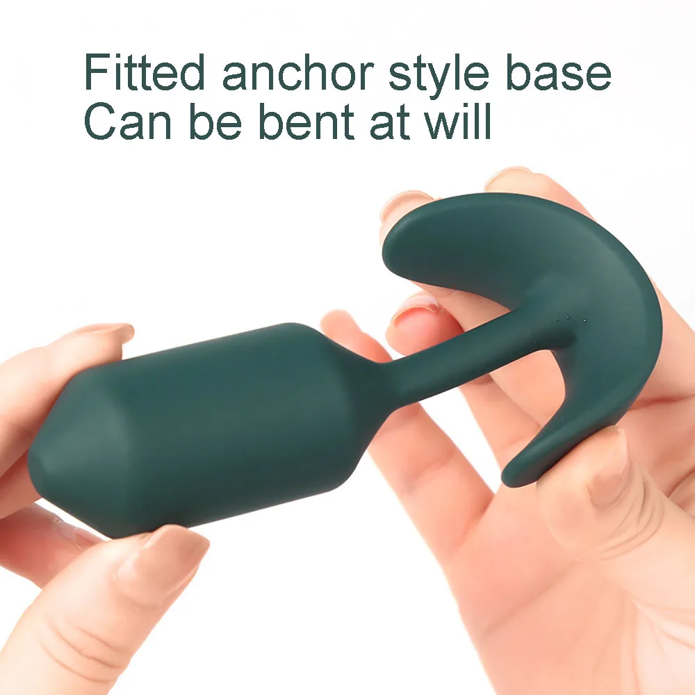 Vibrator Anal Plug With Balls Wearable Butt Plug Anal Heavy Training Vibrators Prostate Massage Anal Sex Toys For Women Men_voghion.com